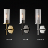 Crystal Wall Sconce for living room – additional angle
