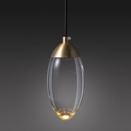 Crystal glass drop pendant light dimensions