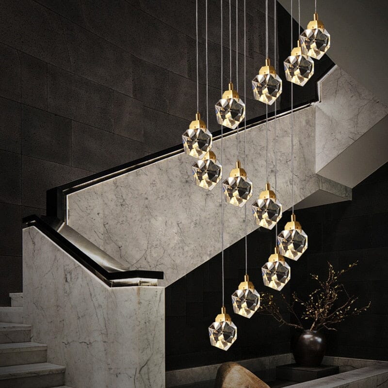 cord pendant chandelier for dining rooms