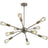 Novera Chandelier - Aluminum and Glass Construction Detail