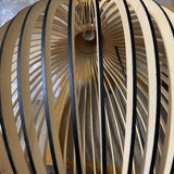 Wood Cage Pendant Light Cord Detail