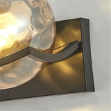 NovaLuxe Glass Wall Lamp in a hallway setting | OroDwell