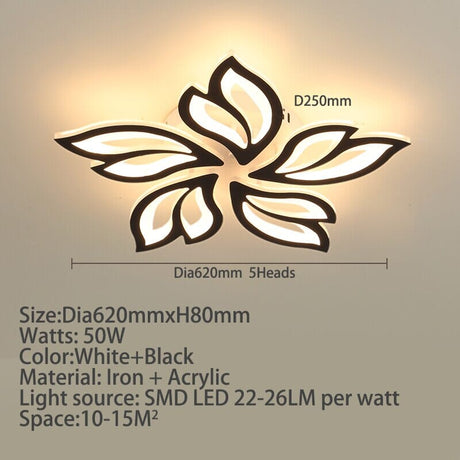 Floral Ceiling Light for Kitchen Decor