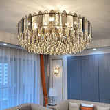 Dimmable crystal light fixture