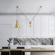 Gold Pendant Light for Hallway Decor