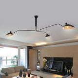 Black Gold Ceiling Light for Office Decor OpalDwell