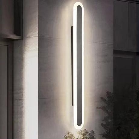LED wall light for patio wall accents