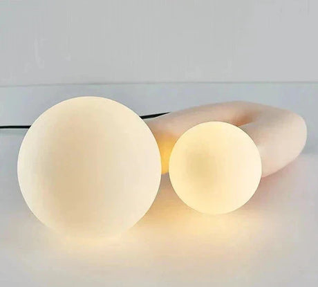 Table lamp with two G9 LED bulbs included