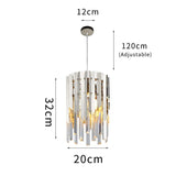 Crystal Chandelier Light Fixture Size Comparison