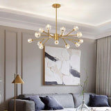 Seraphine Chandelier - Semi-Flush Mount Installation Detail