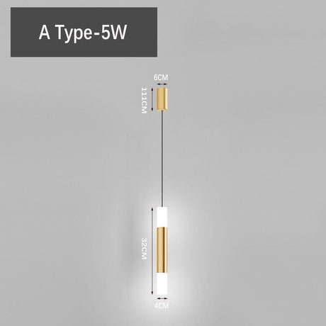 Pendant light installed in entryway setting