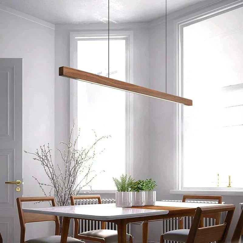 Wood Pendant Lamp for Scandinavian Interiors