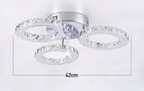 Marlowe Chandelier - Faceted Crystal Tier Detail