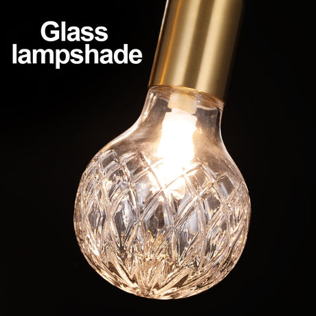 Bexley Crystal Drop Pendant Light for Dining Room