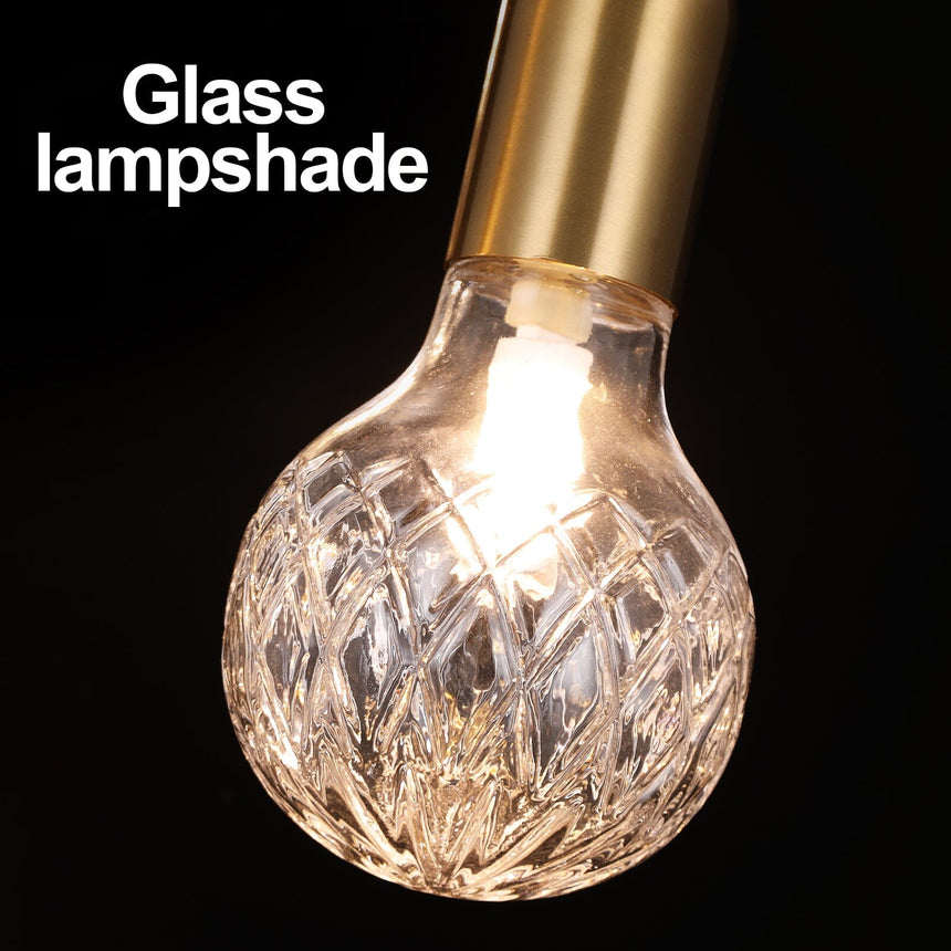 Bexley Crystal Drop Pendant Light for Dining Room