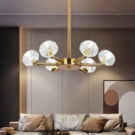 Liora Crystal LED Hanging Light for Bedroom