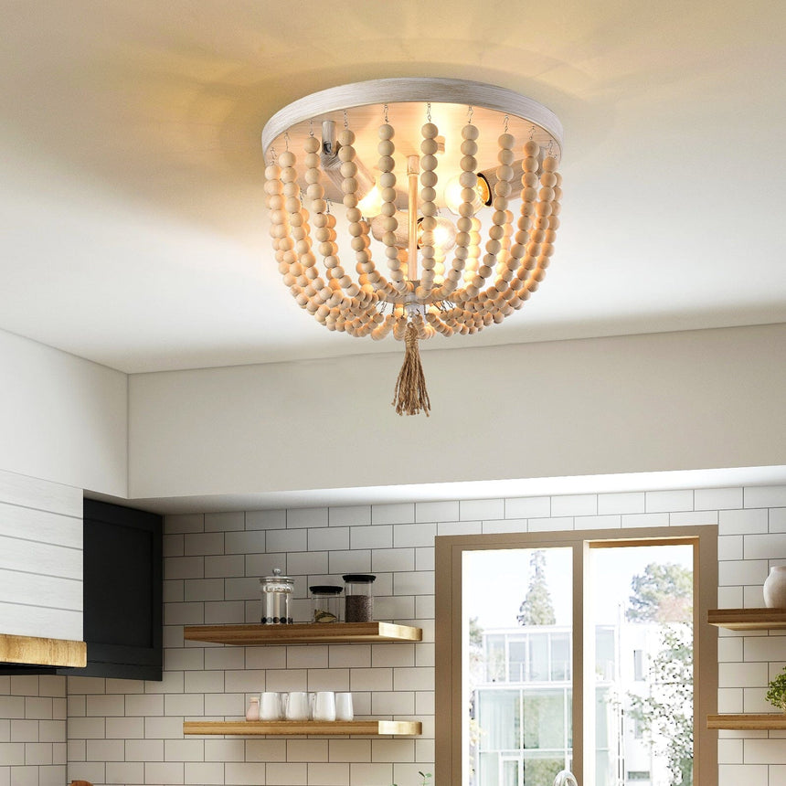 Farmhouse Ceiling Light for Bedroom Decor