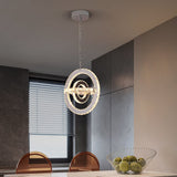 Marisol crystal ceiling light for dining room ambiance