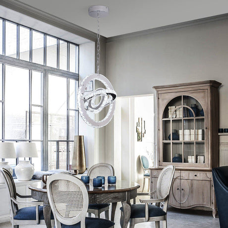 LED crystal chandelier for modern home decor