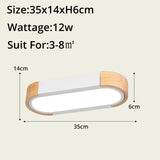 Liora Bamboo Wood Ceiling Light Design
