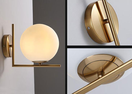 L-shaped wall sconce for modern decor