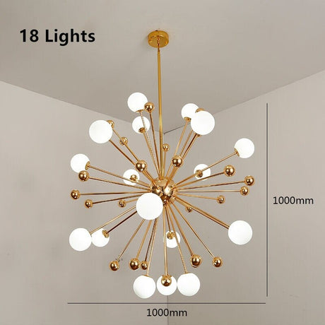 Liora Chandelier Overhead View
