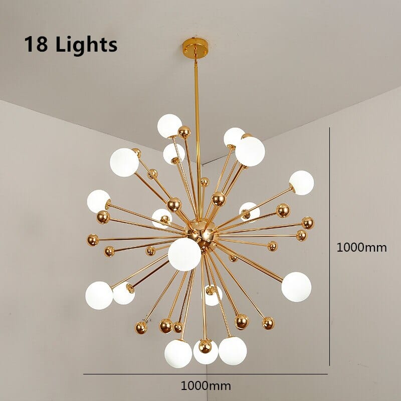 Liora Chandelier Overhead View