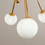 White Glass Ball Detail