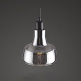 vintage-inspired glass pendant light for dining room decor