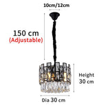 Modern Round Crystal Pendant Light for Modern Home Interiors | OroDwell