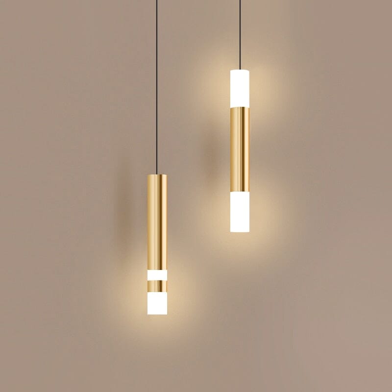 Painted finish pendant light for kitchen