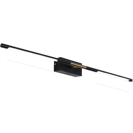 Wall-mounted vanity light for makeup area