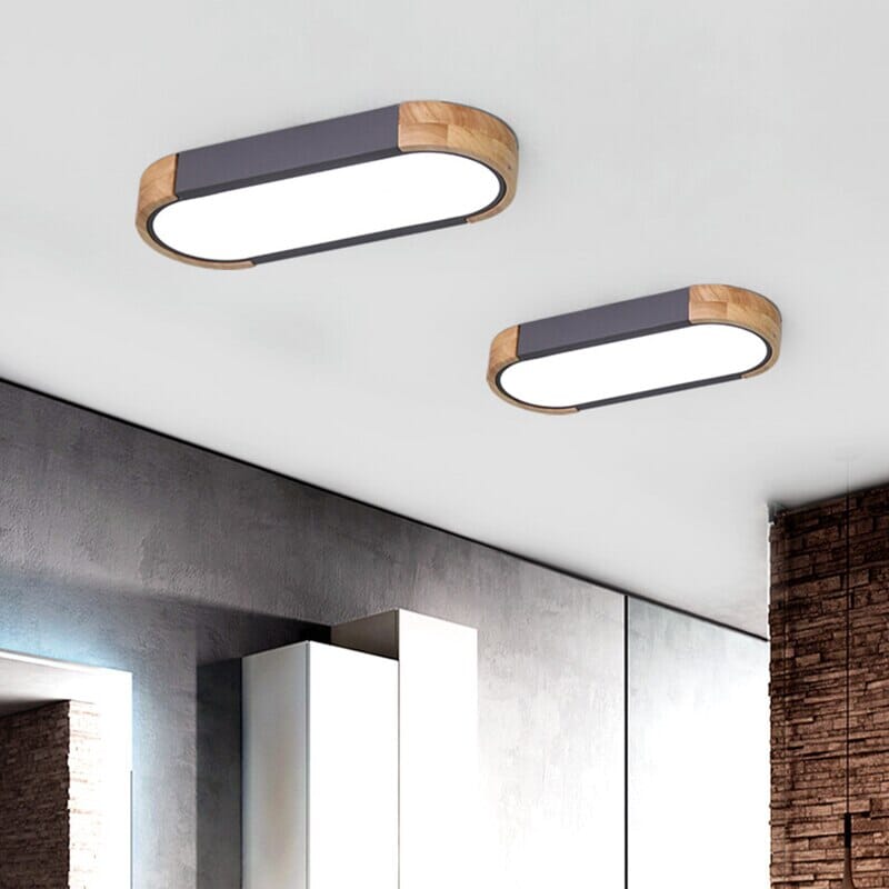 Bamboo Ceiling Light for Bedroom Accent