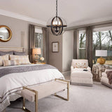 vintage inspired chain pendant chandelier