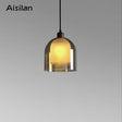 Nordic modern loft glass pendant light