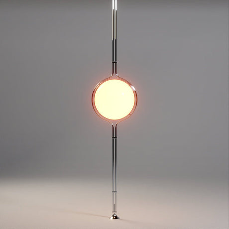 Adjustable Height Floor-to-Ceiling Lamp Fixture