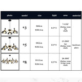 led chandelier for traditional and modern decor