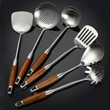 Ergonomic grip kitchen utensils for comfortable use