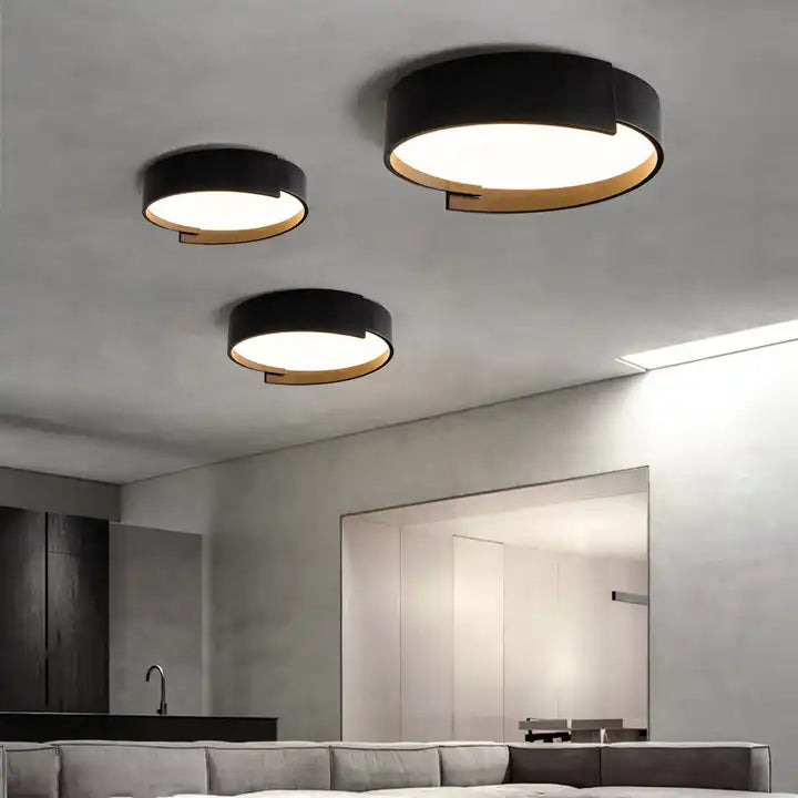 Flush Mount Ceiling Light with Sleek Minimalist Design