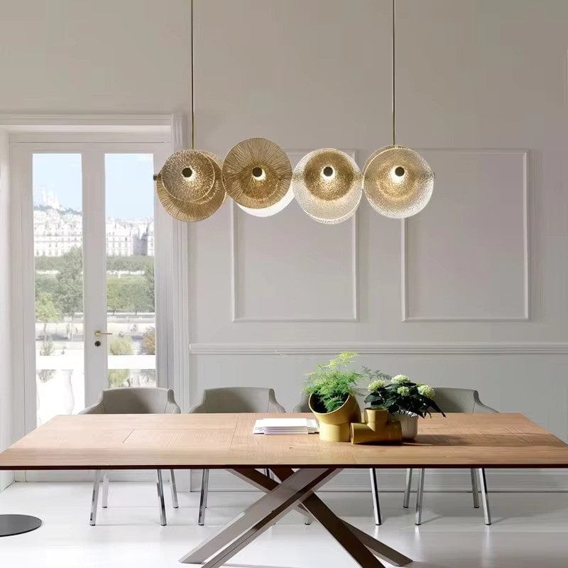 circular pendant light for modern interiors