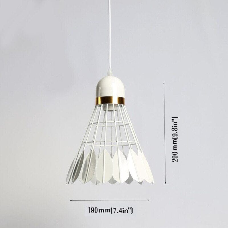 Wood Pendant Light with Sporty Elegant Design