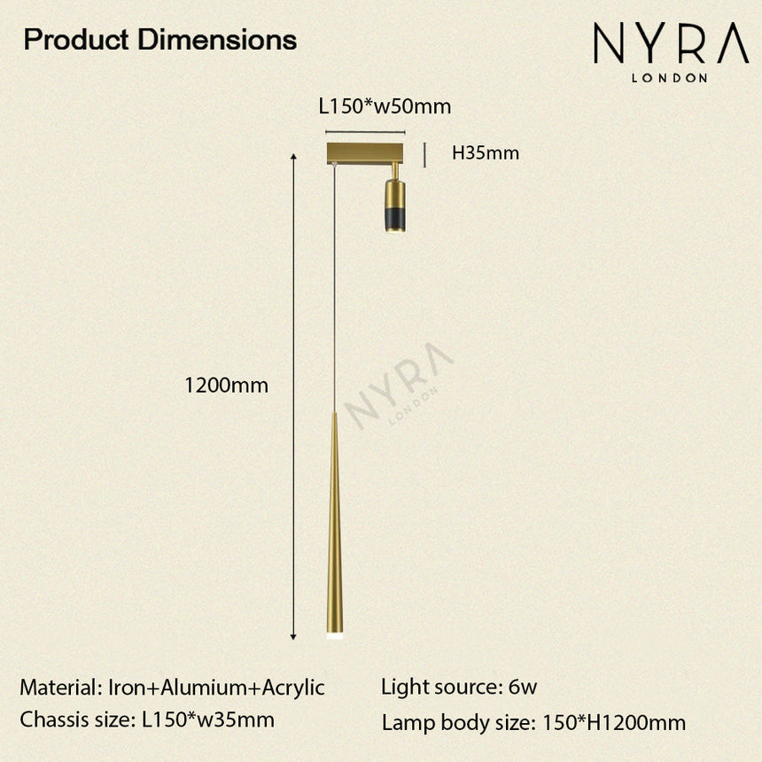 Liora Chandelier Warm Ambient Ceiling Light