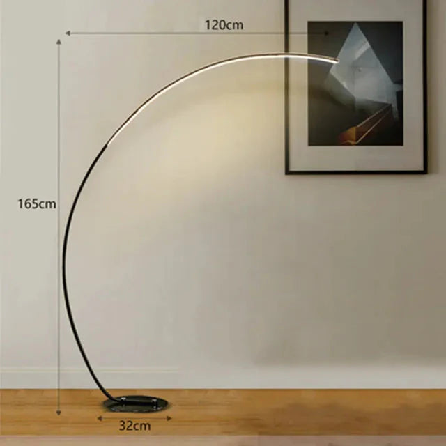 RGB Arc Floor Lamp for Modern Homes