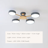 Luminax Scandinavian Modern LED Chandelier - Additional View 2