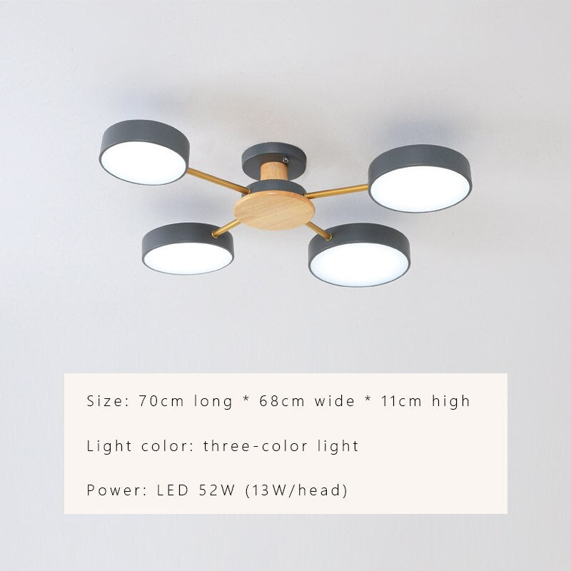 Luminax Scandinavian Modern LED Chandelier - Additional View 2