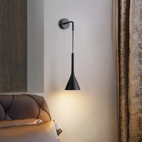 Hallway lighting fixture with iron finish