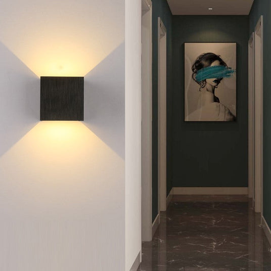 Aluminum Wall Lamp for living room – additional angle