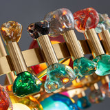 Lumira Chandelier G9 LED Bulb Configuration Close-Up - OpalDwell
