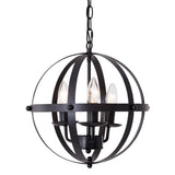 whimsical spherical chain pendant light