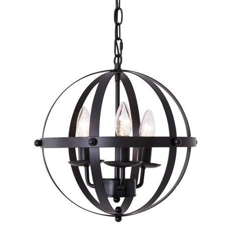 whimsical spherical chain pendant light